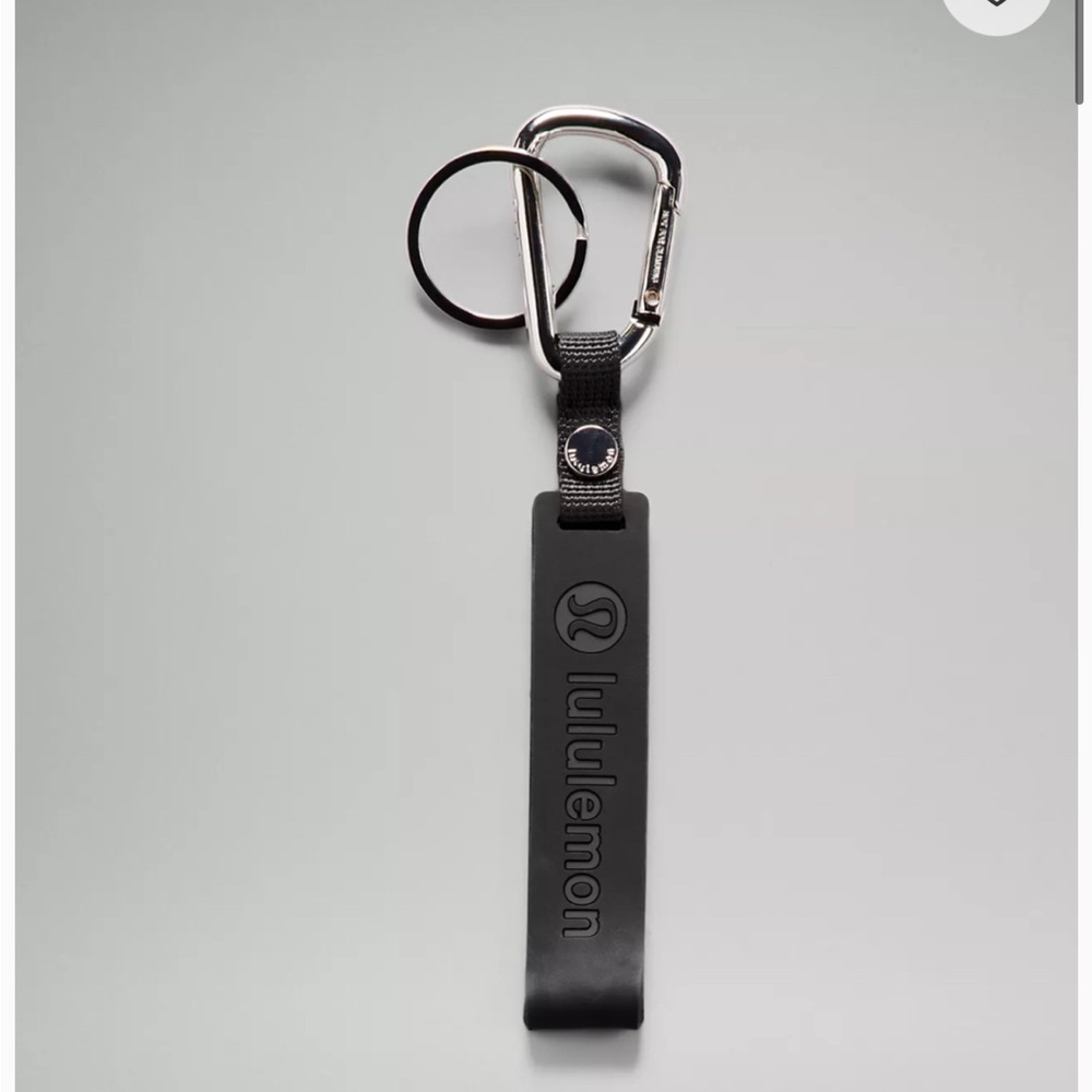 Lululemon Silicone Keychain